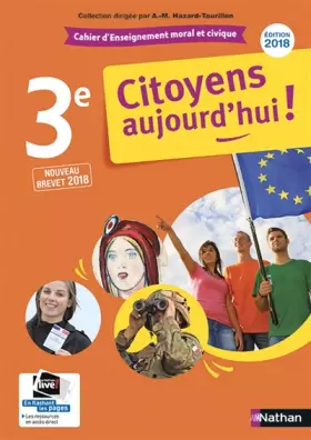 Couverture du produit · Cahier d'activités EMC 3e