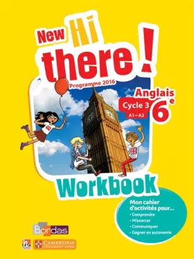 Couverture du produit · New Hi there! - Anglais 6e