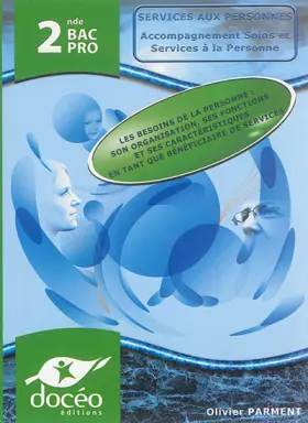 Couverture du produit · Services aux personnes 2e Bac pro ASSP