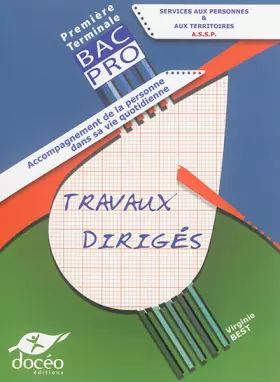 Couverture du produit · 1er Terminale- Bac Pro Agricole - Services aux personnes - Module MP5- TD
