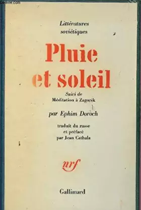 Couverture du produit · PLUIE ET SOLEIL