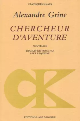 Couverture du produit · Chercheur d'aventure et autres histoires extraordinaires