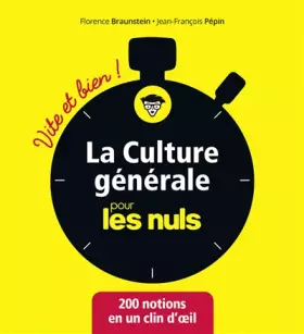 Couverture du produit · La culture générale pour les Nuls Vite et Bien