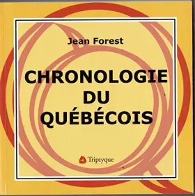 Couverture du produit · Chronologie Du Quebecois