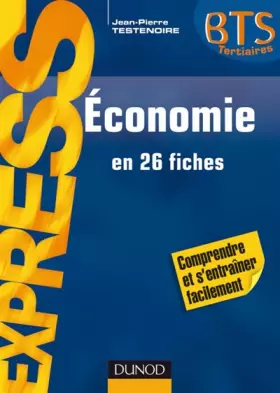Couverture du produit · Economie BTS en 26 fiches
