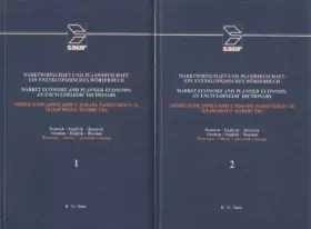 Couverture du produit · Market Economy and Planned Economy: An Encyclopedic Dictionary: German-English-Russian
