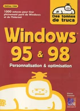 Couverture du produit · Windows 95 et 98 Personnalisation & optimisation