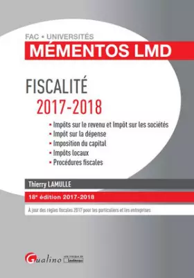 Couverture du produit · Fiscalité