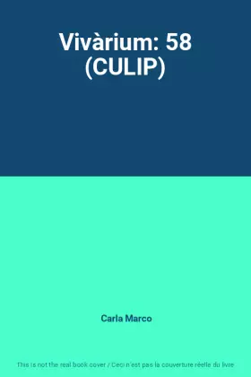 Couverture du produit · Vivàrium: 58 (CULIP)