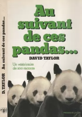Couverture du produit · Au suivant de ces pandas