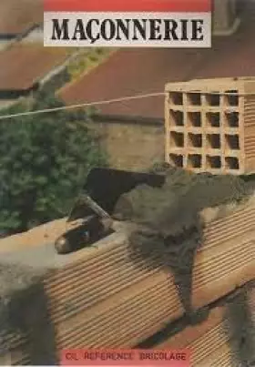 Couverture du produit · Maçonnerie