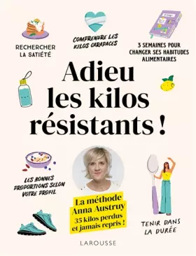 Couverture du produit · Adieu, les kilos résistants !: Méthode Anna Austruy