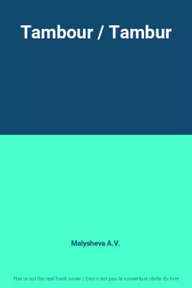 Couverture du produit · Tambour / Tambur