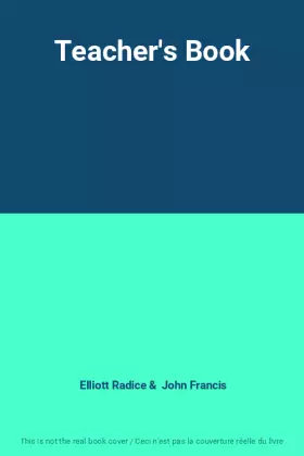Couverture du produit · Teacher's Book