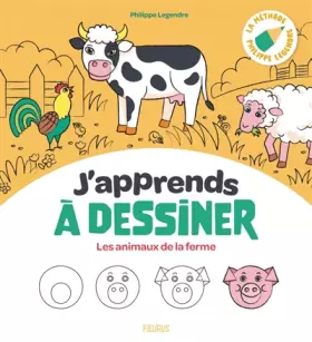 Couverture du produit · J'apprends à dessiner les animaux de la ferme