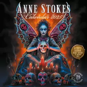 Couverture du produit · Pyramid International Anne Stokes 2025 Calendar – Fantasy Art Masterpieces, 16-Month Planner, Gift for Gothic and Fantasy Lover