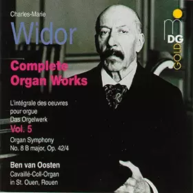 Couverture du produit · Complete Organ Works  L'Intégrale Des Oeuvres Pour Orgue  Das Orgelwerk, Vol. 5