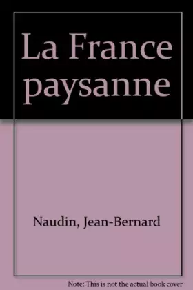 Couverture du produit · La France paysanne