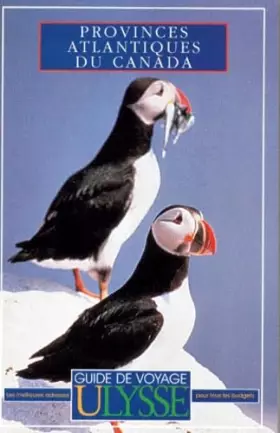 Couverture du produit · Provinces Atlantiques Du Canada 2eme Edition