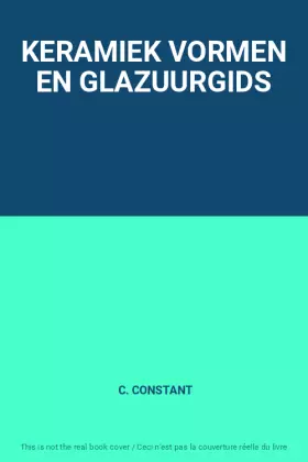 Couverture du produit · KERAMIEK VORMEN EN GLAZUURGIDS