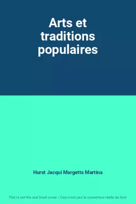 Couverture du produit · Arts et traditions populaires