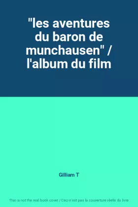 Couverture du produit · "les aventures du baron de munchausen" / l'album du film