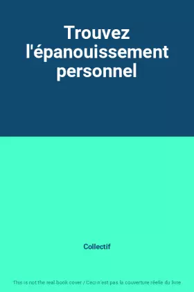 Couverture du produit · Trouvez l'épanouissement personnel