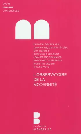 Couverture du produit · L'Observatoire da la modernité