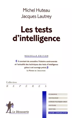 Couverture du produit · Les tests d'intelligence