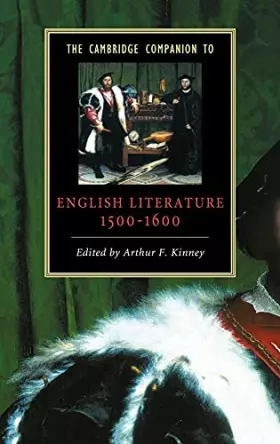 Couverture du produit · The Cambridge Companion to English Literature, 1500-1600 (Cambridge Companions to Literature)
