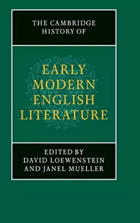 Couverture du produit · The Cambridge History of Early Modern English Literature (The New Cambridge History of English Literature)