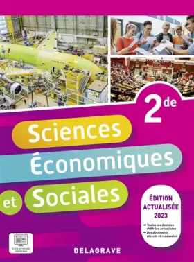 Couverture du produit · Sciences Économiques et Sociales (SES) 2de (2023) - Pochette élève