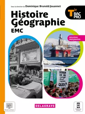 Couverture du produit · Histoire Géographie EMC Tle Bac Pro (2021) - Manuel élève