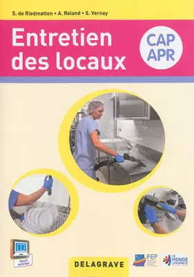 Couverture du produit · Entretien des locaux CAP APR (2015) - Pochette élève