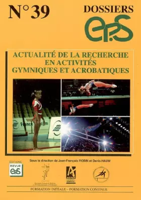 Couverture du produit · Actualité de la recherche en activités gymniques et acrobatiques