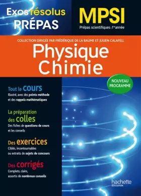 Couverture du produit · Exos Résolus - Prépas Physique-Chimie MPSI