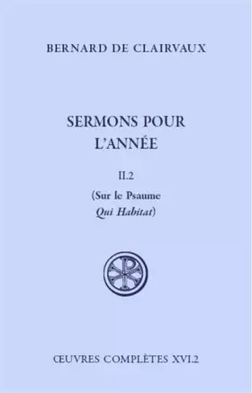 Couverture du produit · Sermons pour l'année - tome 2 2 (2)