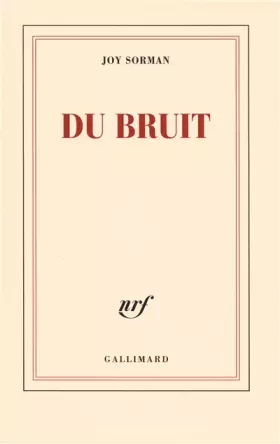 Couverture du produit · Du bruit