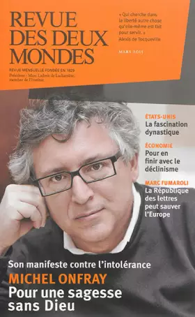 Couverture du produit · Revue des Deux Mondes Mars 2015