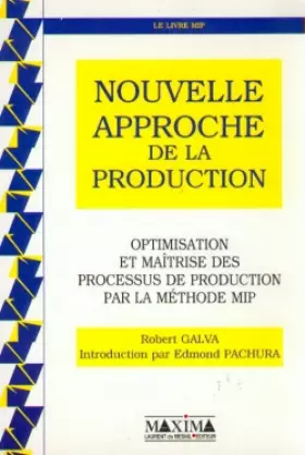 Couverture du produit · Nouvelle approche de la production industrielle