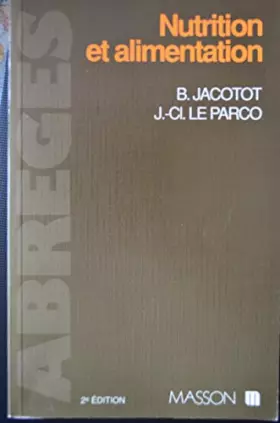Couverture du produit · Nutrition et alimentation