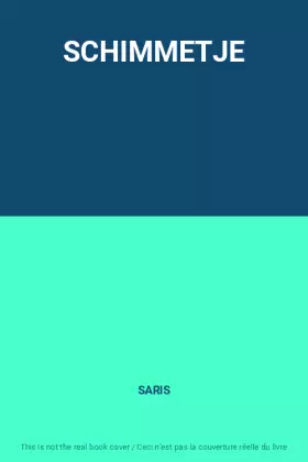 Couverture du produit · SCHIMMETJE