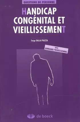 Couverture du produit · Handicap congenital et vieillissement