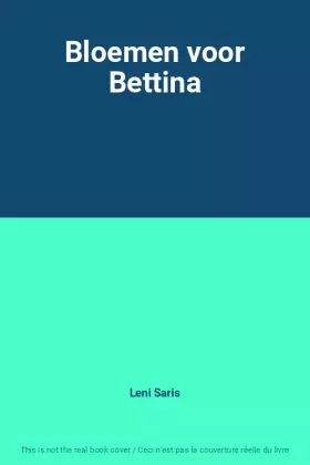 Couverture du produit · Bloemen voor Bettina