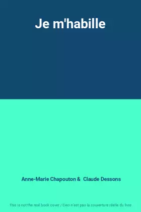Couverture du produit · Je m'habille