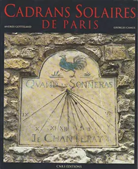 Couverture du produit · Cadrans solaires de Paris