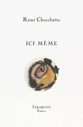 Couverture du produit · Ici même