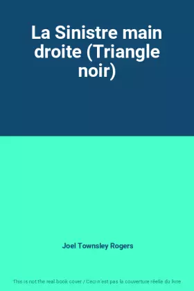 Couverture du produit · La Sinistre main droite (Triangle noir)