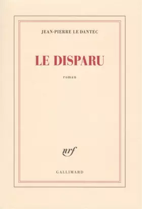 Couverture du produit · Le disparu