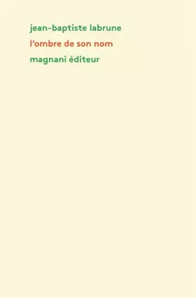 Couverture du produit · L'Ombre de son nom